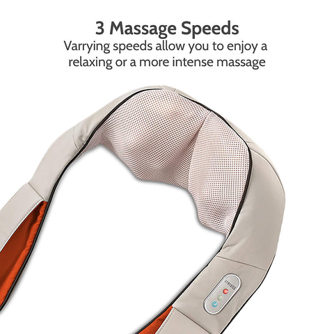 Image of Portable Cervical Neck, Shoulder, Back, Leg, butt and foot Heat Massager