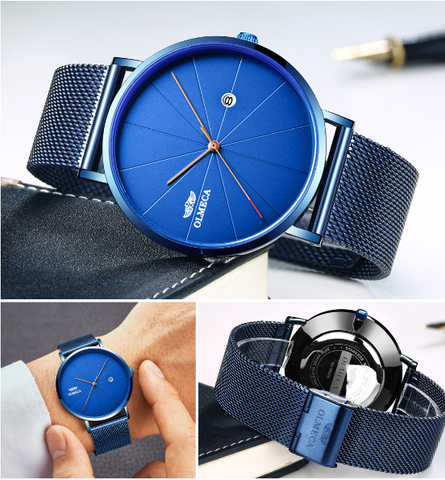 Image of OLMECA Luxury Casual Men and Women Wristwatch