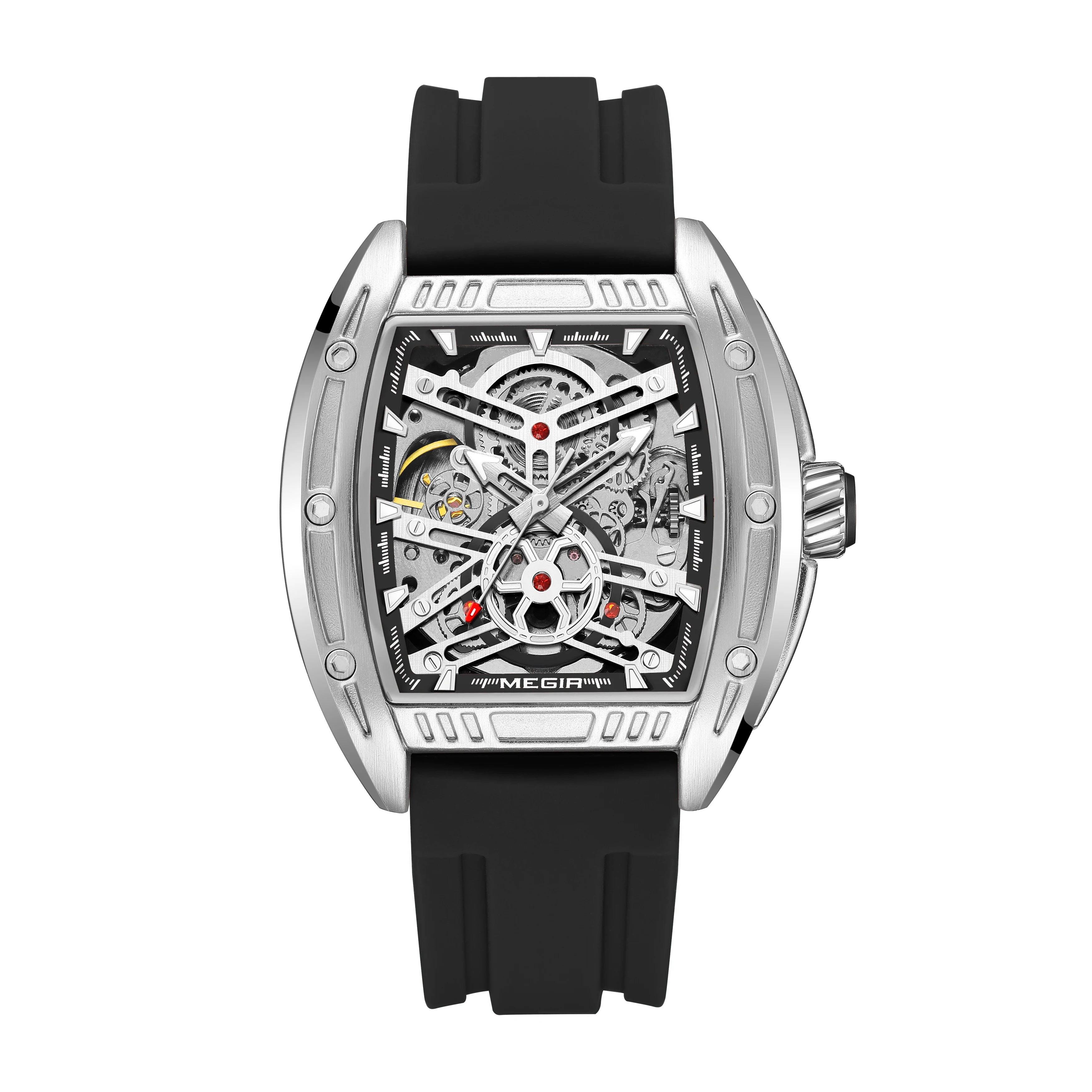 🔥MEGIR Sport Mechanical Movement Wristwatch