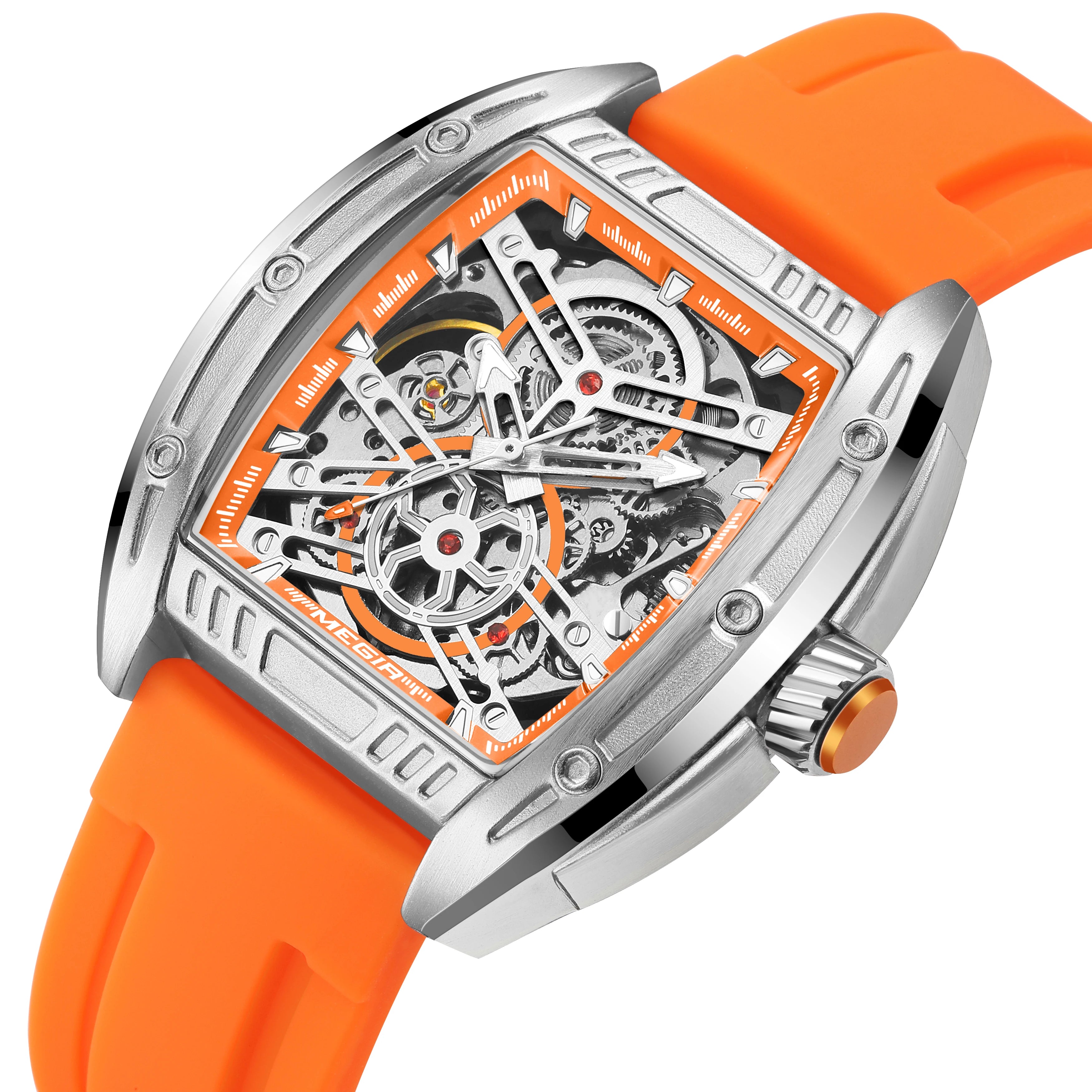 🔥MEGIR Sport Mechanical Movement Wristwatch
