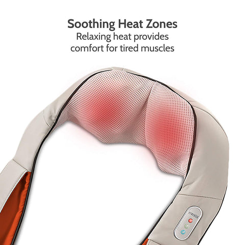 Image of Portable  Cervical Neck, Shoulder, Back, Leg, butt and foot  Heat Massager