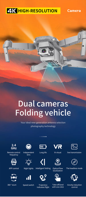 NEW DUAL 4K PRO CAMERA DRONE FOR ALL EVENTS